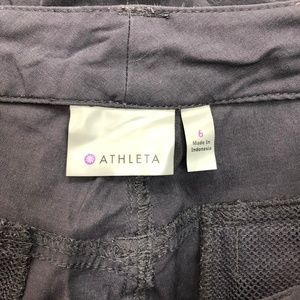 Athleta Pants - Athleta Dipper Dark Gray Nylon Pants Athleta Pants - Athleta Dipper Dark Gray Nylon Pants